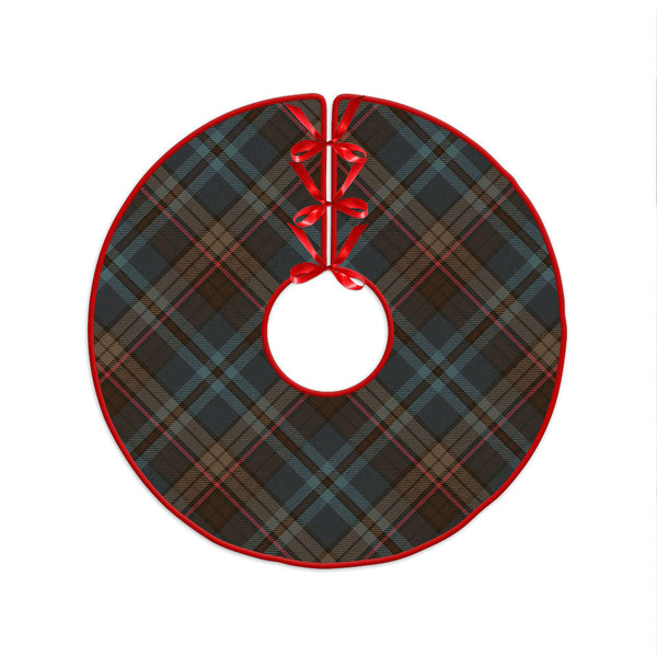 Renton Weathered Clan Badge Tartan Christmas Tree Skirt