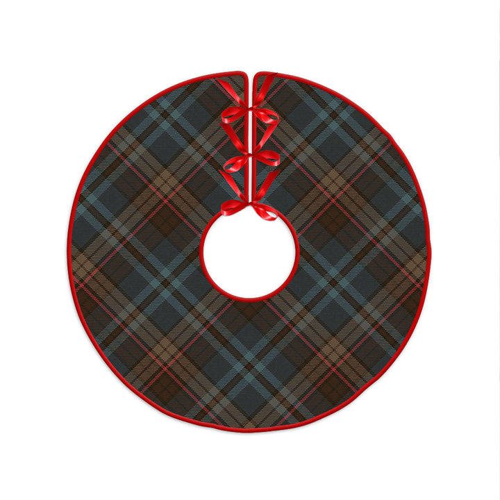 Renton Weathered Clan Badge Tartan Christmas Tree Skirt