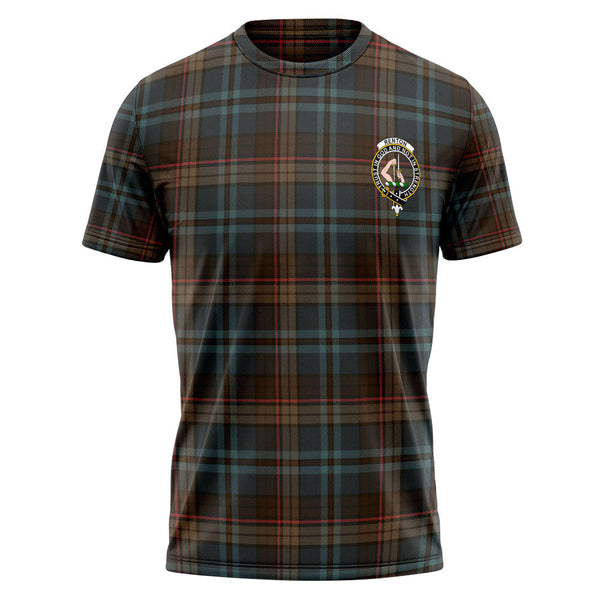 Renton Weathered Clan Badge Tartan T-Shirt
