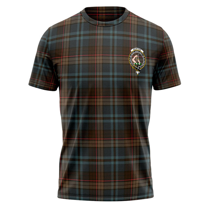 Renton Weathered Clan Badge Tartan T-Shirt