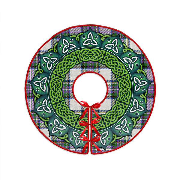 Richards (Pritchard) Ancient Clan Badge Tartan Christmas Tree Skirt Heritage Holiday Decor