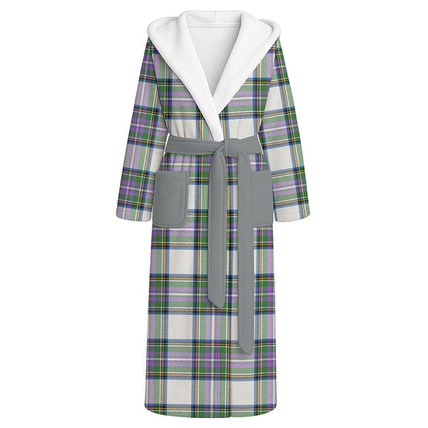 Richards (Pritchard) Ancient Clan Badge Tartan Flannel Hooded Bathrobe
