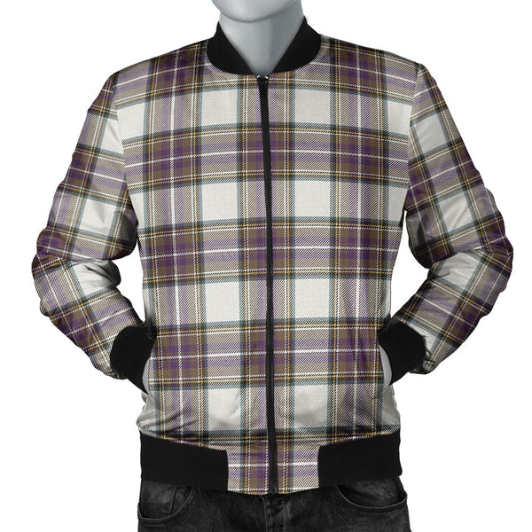 Richards (Pritchard) Weathered Clan Badge Tartan Bomber Jacket
