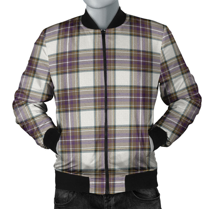 Richards (Pritchard) Weathered Clan Badge Tartan Bomber Jacket