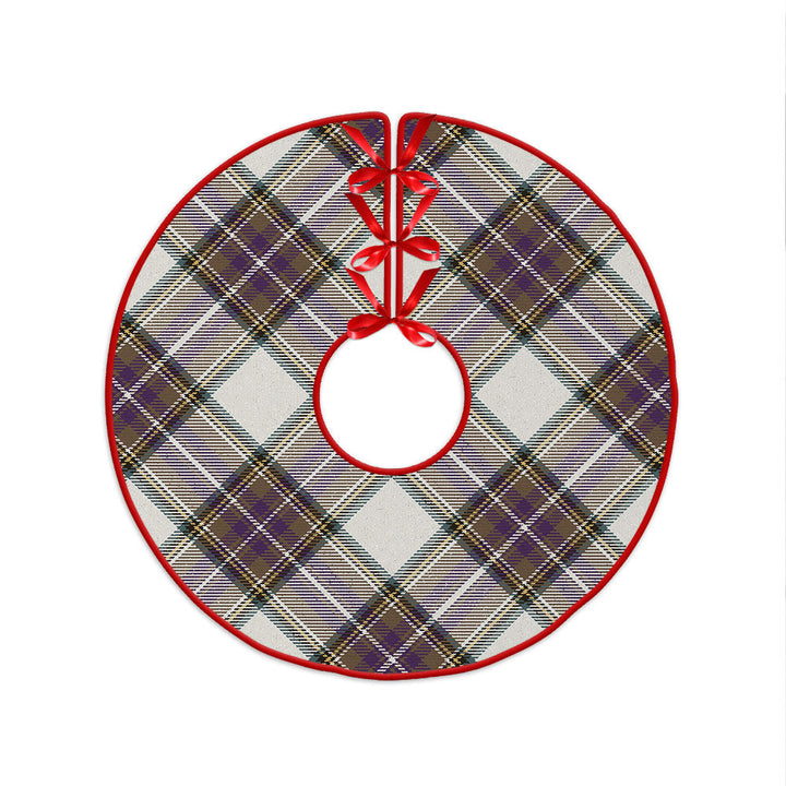 Richards (Pritchard) Weathered Clan Badge Tartan Christmas Tree Skirt
