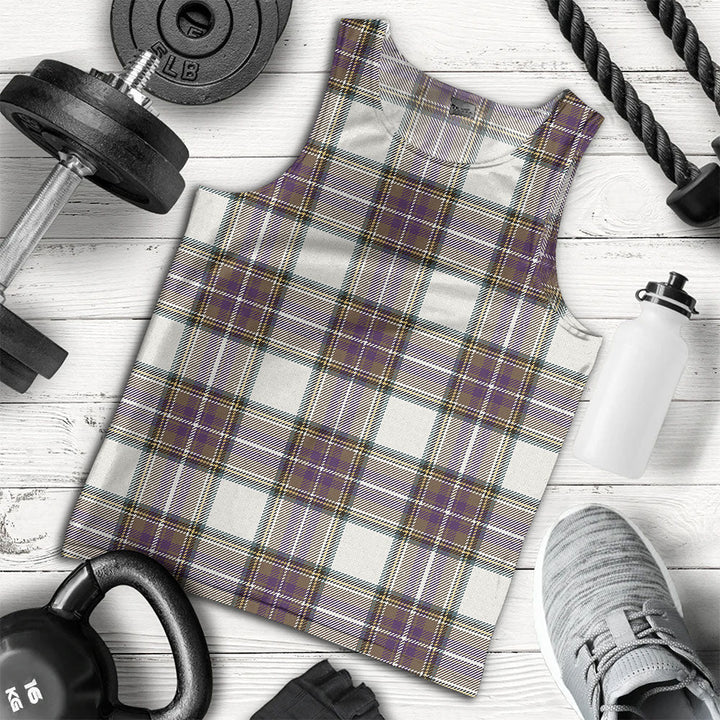 Richards (Pritchard) Weathered Clan Badge Tartan Men Tank Top