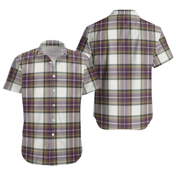 Richards (Pritchard) Weathered Clan Badge Tartan Short Sleeve Shirt