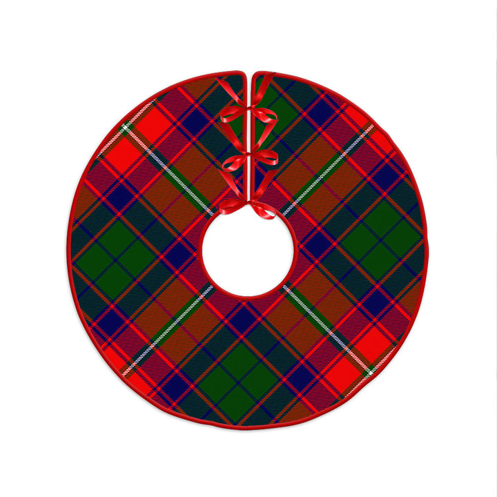 Riddell Clan Badge Tartan Christmas Tree Skirt