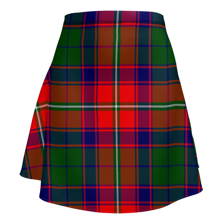 Riddell Clan Badge Tartan Flared Skirt