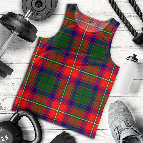 Riddell Clan Badge Tartan Men Tank Top