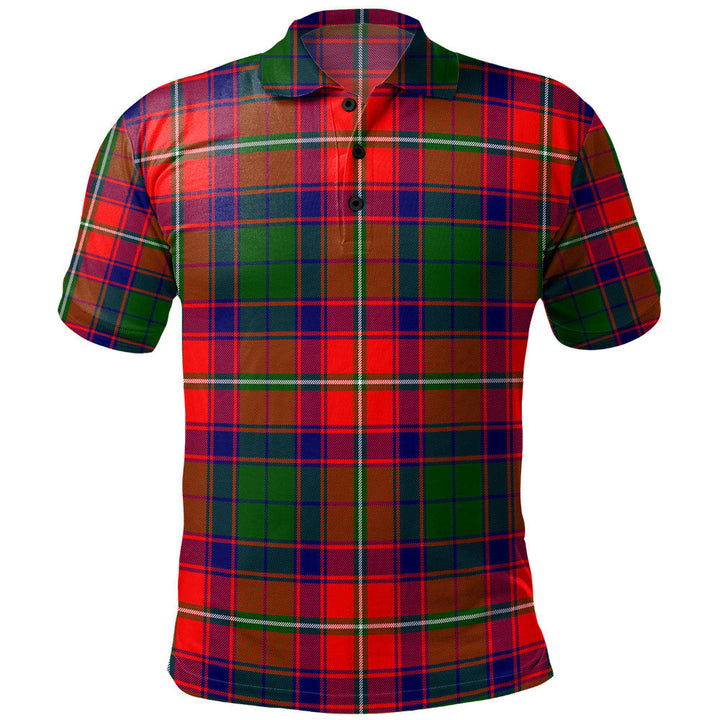 Riddell Clan Badge Tartan Polo Shirt