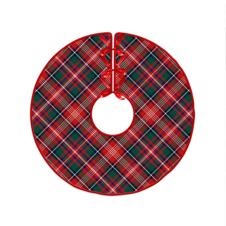 Ritchie Modern Clan Badge Tartan Christmas Tree Skirt