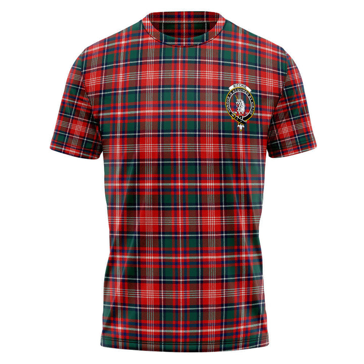 Ritchie Modern Clan Badge Tartan T-Shirt