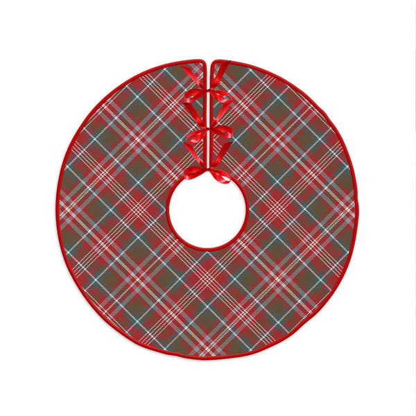 Ritchie Weathered Clan Badge Tartan Christmas Tree Skirt