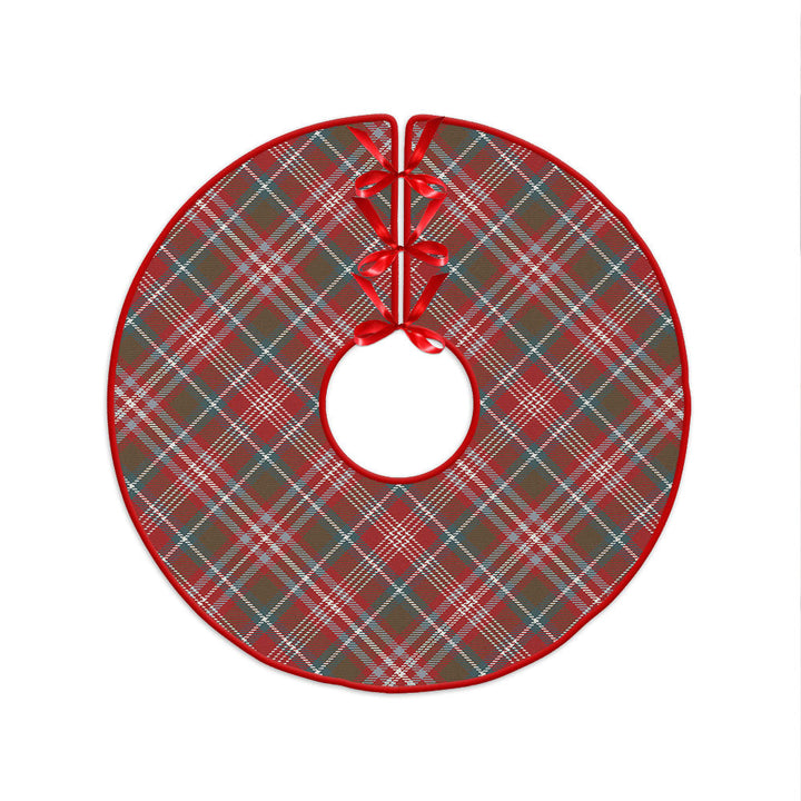 Ritchie Weathered Clan Badge Tartan Christmas Tree Skirt