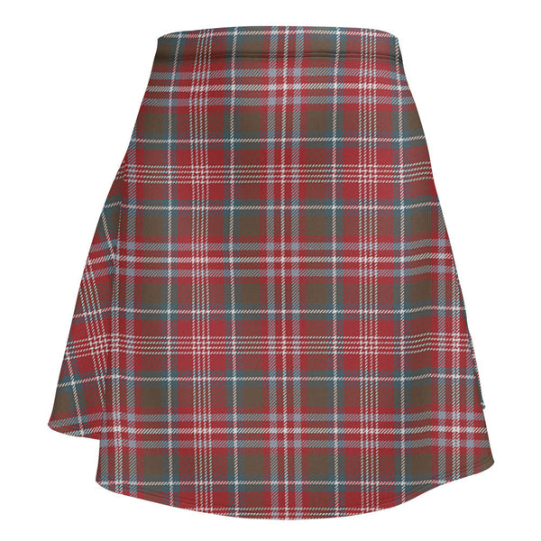 Ritchie Weathered Clan Badge Tartan Flared Skirt