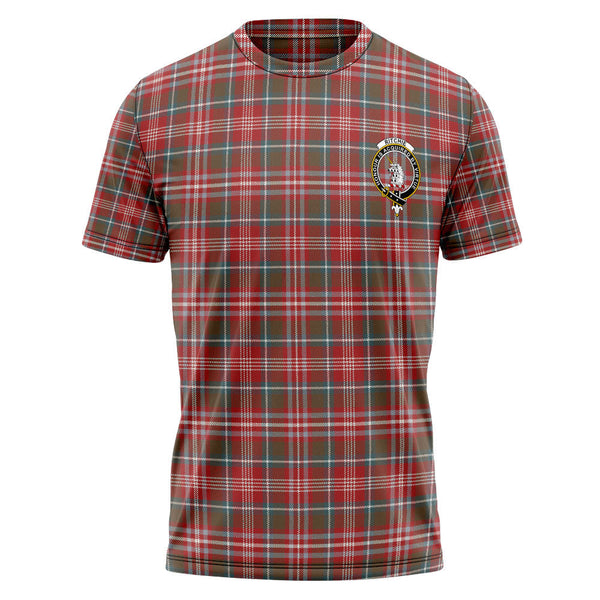 Ritchie Weathered Clan Badge Tartan T-Shirt
