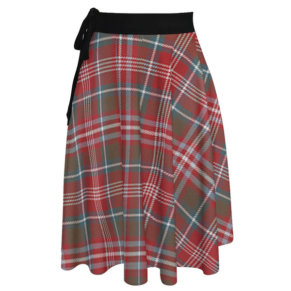 Ritchie Weathered Tartan Wrap Skirt