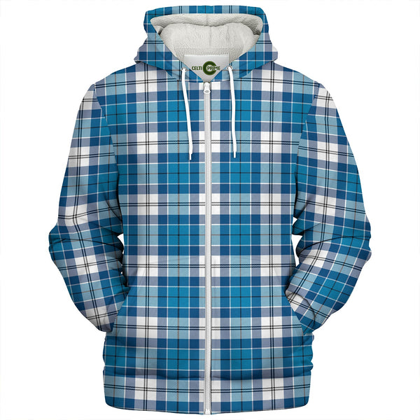 Roberton Clan Badge Tartan Sherpa Hoodie