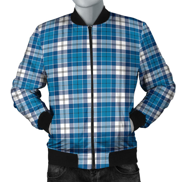 Roberton Clan Badge Tartan Bomber Jacket