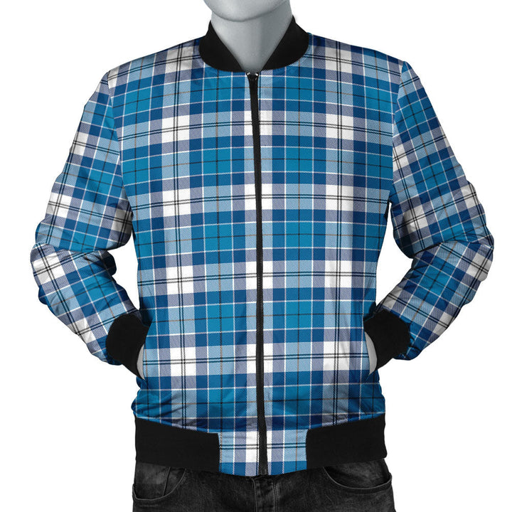Roberton Clan Badge Tartan Bomber Jacket