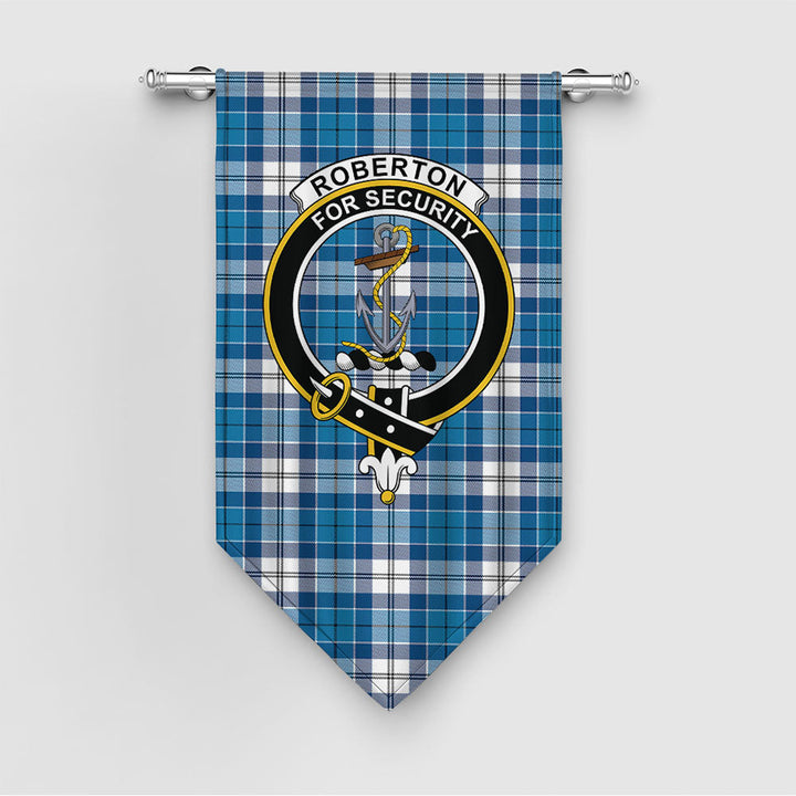 Roberton Clan Badge Tartan Gonfalon