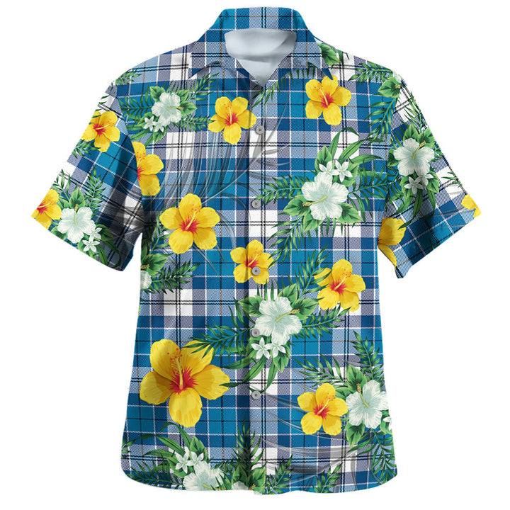 Roberton Clan Badge Tartan Hawaiian Shirt Summer Vibes Style