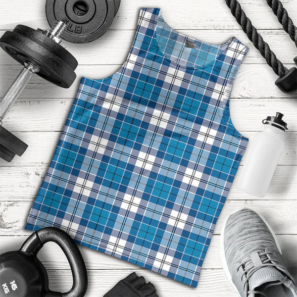 Roberton Clan Badge Tartan Men Tank Top