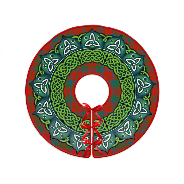 Robertson Ancient Clan Badge Tartan Christmas Tree Skirt Heritage Holiday Decor