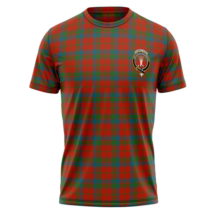Robertson Ancient Clan Badge Tartan T-Shirt