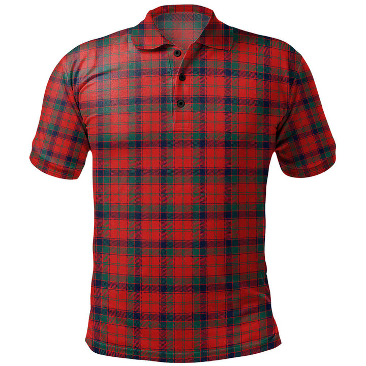 Robertson Modern Clan Badge Tartan Polo Shirt