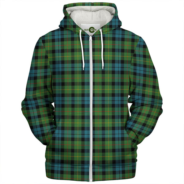 Rollo Ancient Clan Badge Tartan Sherpa Hoodie