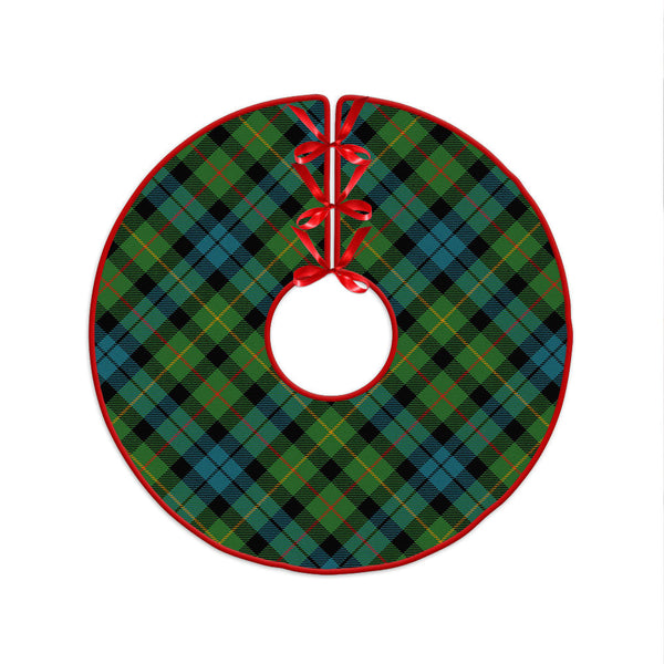 Rollo Ancient Clan Badge Tartan Christmas Tree Skirt