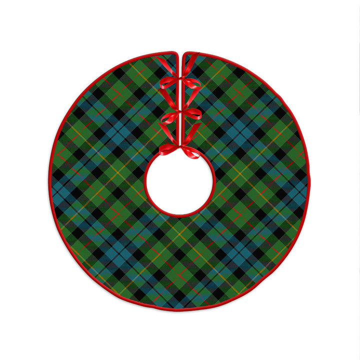 Rollo Ancient Clan Badge Tartan Christmas Tree Skirt