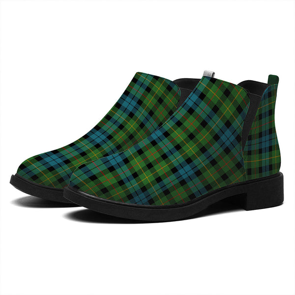 Rollo Ancient Tartan Flat Ankle Boots
