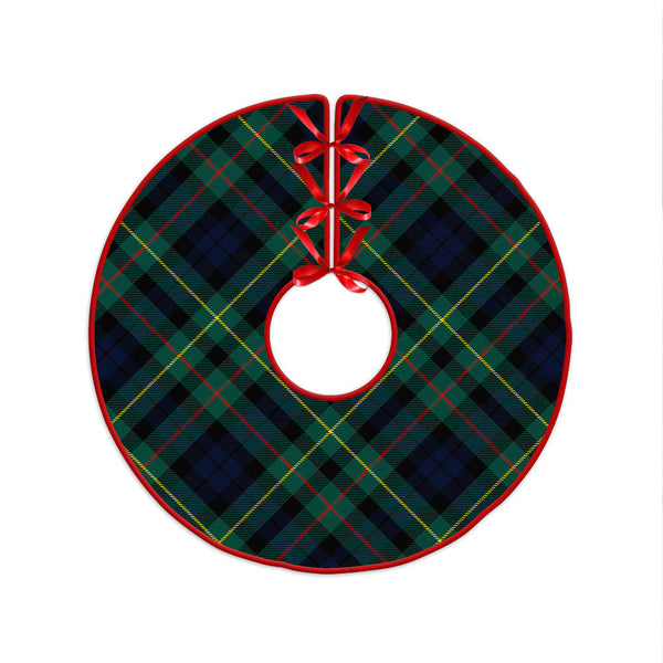Rollo Modern Clan Badge Tartan Christmas Tree Skirt