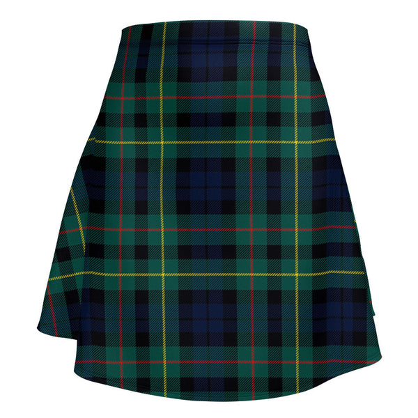 Rollo Modern Clan Badge Tartan Flared Skirt