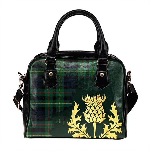 Rollo Modern Tartan Shoulder Handbag Thistle Oldest Style