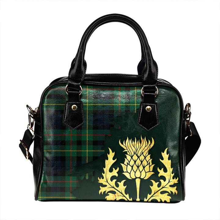 Rollo Modern Tartan Shoulder Handbag Thistle Oldest Style