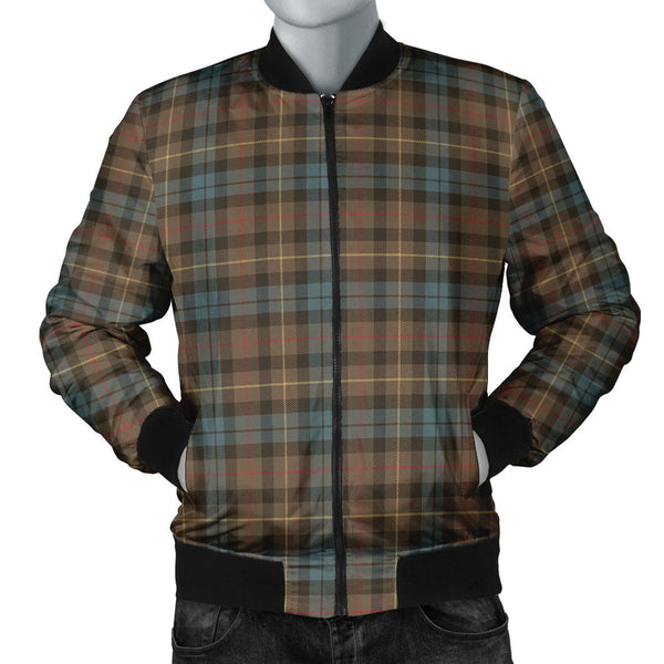 Rollo Weathered Clan Badge Tartan Bomber Jacket