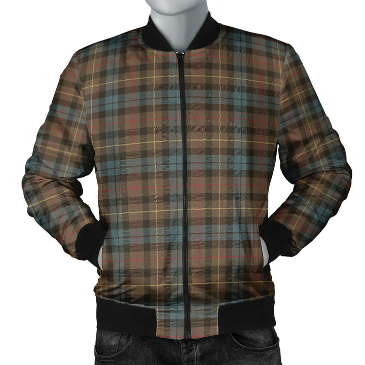 Rollo Weathered Clan Badge Tartan Bomber Jacket
