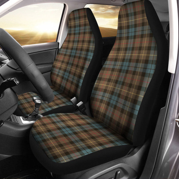 Rollo Weathered Clan Badge Tartan Car Seat Covers