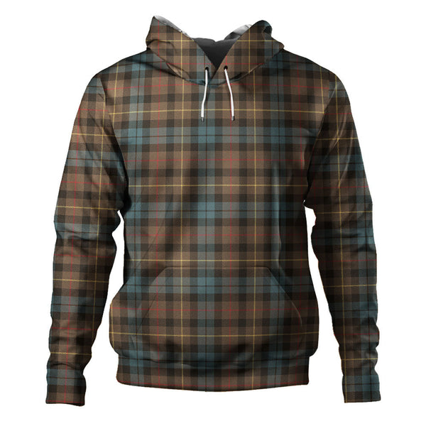 Rollo Weathered Clan Badge Tartan Hoodie