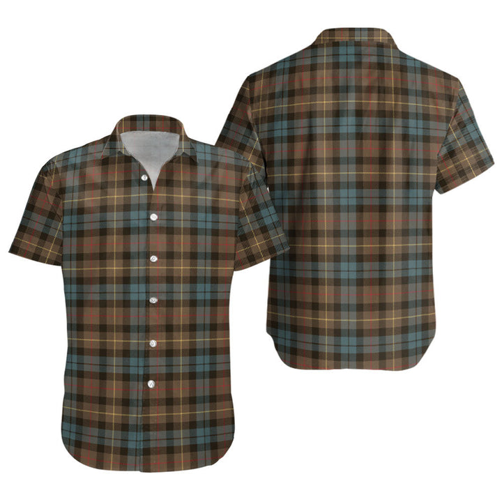 Rollo Weathered Clan Badge Tartan Short Sleeve Shirt