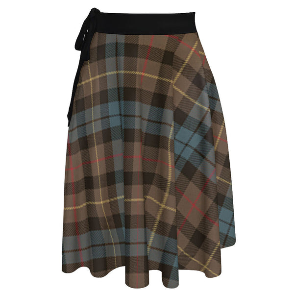Rollo Weathered Tartan Wrap Skirt