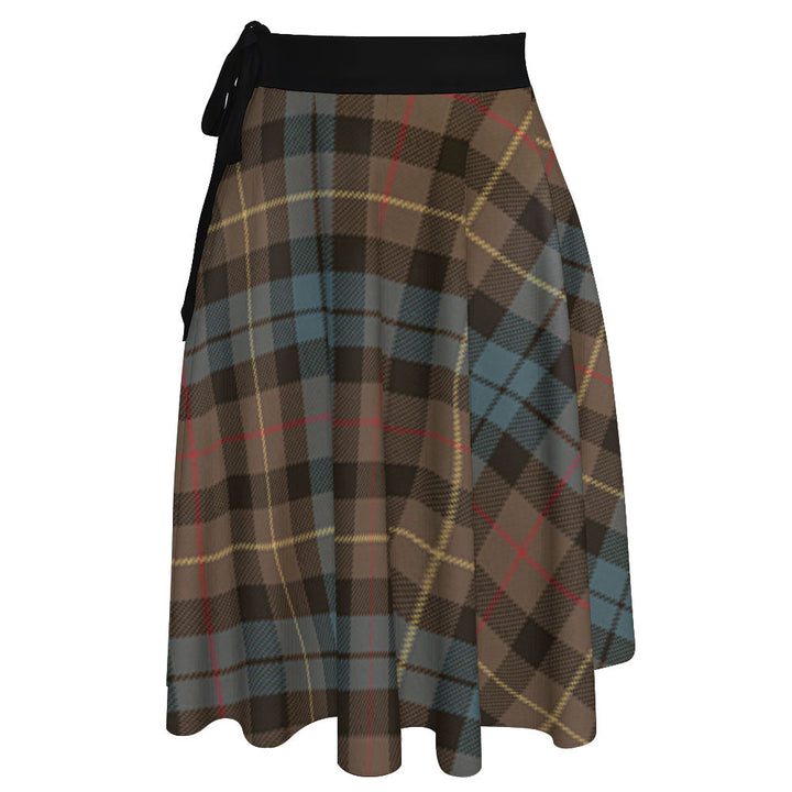 Rollo Weathered Tartan Wrap Skirt