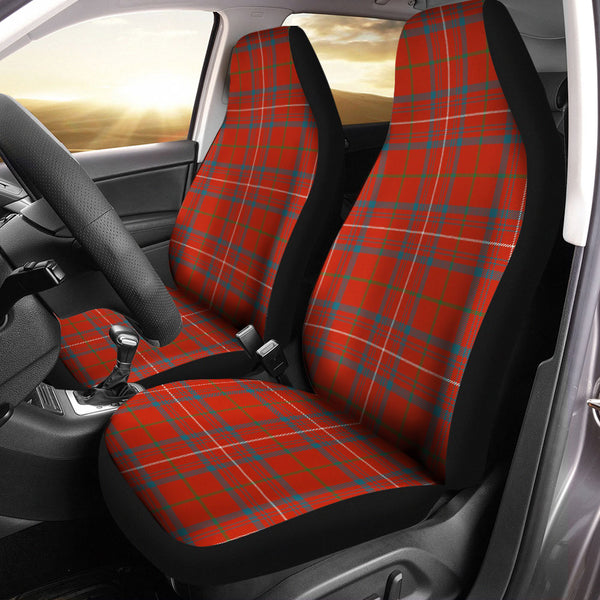 Rose Ancient Clan Badge Tartan Car Seat Covers