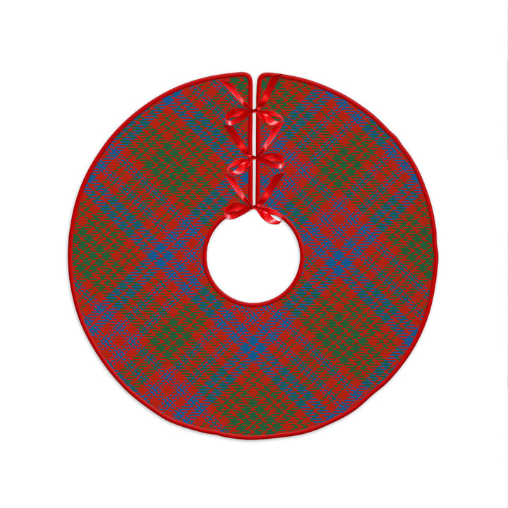 Ross Ancient Clan Badge Tartan Christmas Tree Skirt