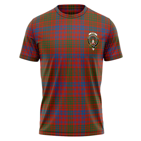 Ross Ancient Clan Badge Tartan T-Shirt