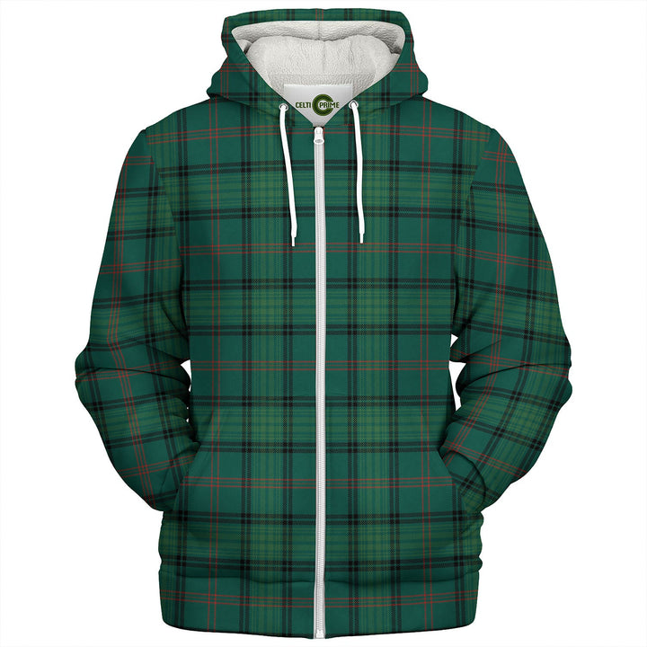 Ross Hunting Modern Tartan Sherpa Hoodie